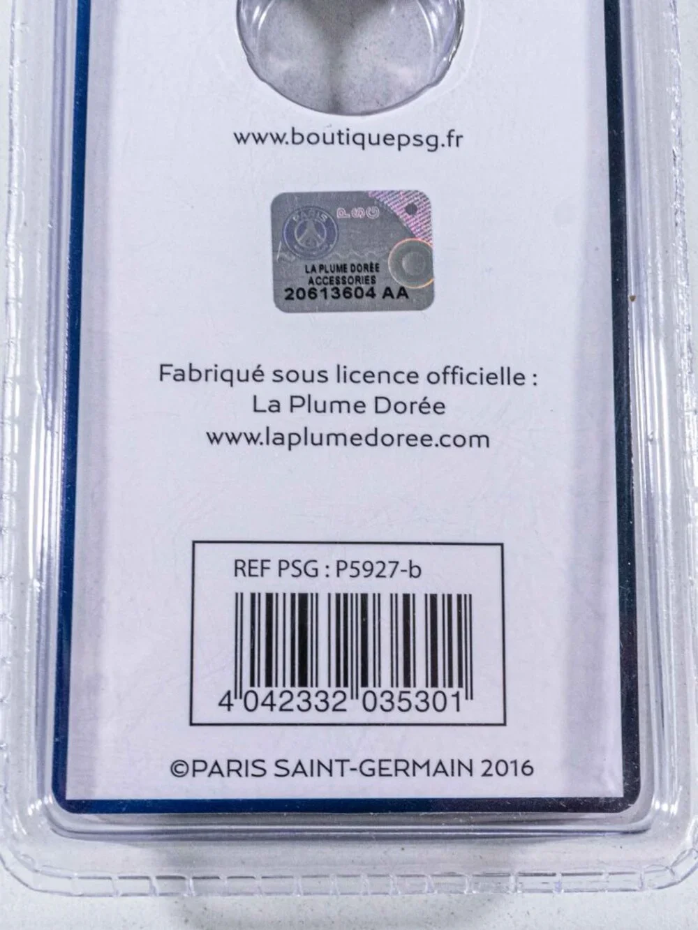 Paris Saint Germain PSG Keychain 2016 French Ligue 1 Football Logo